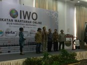 Musyawarah Besar pertama, Ikatan Wartawan Online (IWO) yang diselenggarakan di Jakarta pada Jumat (8/9/201). Kegiatan ini dihadiri seluruh perwakilan pengurus IWO daerah se-Indonesia - foto: Istimewa