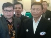 Wiranto bersama Ketua Umum IMO-Indonesia, Yakub F. Ismail - foto: Koranjuri.com