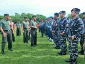 Gelar pasukan VVIP di Lapangan Laguna Nusa Dua, Badung, Kamis, 22 Februari 2018 - foto: Istimewa