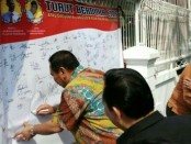 Dukungan tokoh lintas masyarakat dan agama dalam memerangi paham radikalisme di Petamburan, Jakarta Barat - foto: Istimewa