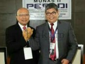 Ketua umum Peradi Dr. Fauzie Yusuf Hasibuan SH., MH (kanan)  dan Sekretaris Jenderal Peradi Thomas E. Tampubolon SH., MH (kiri) - foto: Istimewa