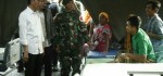 Kunjungan Jokowi di Lombok Hibur Warga di Pengungsian