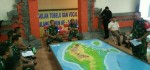Letusan Gunung Agung, TNI Gelar Latihan Posko I Penanggulangan Bencana