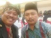AA Ngurah Agung (kiri) bersama Ketua Pengurus Wilayah Nahdlatul Ulama  (PWNU) Bali, H Abdul Aziz (kanan) - foto: Istimewa