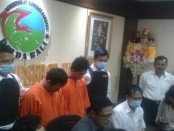 Dua pemuda ditangkap Direktorat Resnarkoba Polda Bali dalam kasus peredaran Narkoba - foto: Istimewa