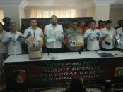 Pencurian spesialis minimarket ditangkap dan diberikan peringatan tegas oleh Subdit III Resmob Ditreskrimum Polda Metro Jaya - foto: Istimewa