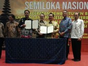 Penandatanganan MoU antara Adinkes dan BPJS di Nusa Dua Bali, Rabu, 20 Maret 2019 - foto: Koranjuri.com