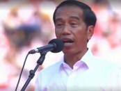 Capres nomer urut 01 Jokowi berorasi pada kampanye terakhir di stadion Gelora Bung Karno bertajuk 'Konser Putih Bersatu', Sabtu, 13 April 2019 - foto: Istimewa