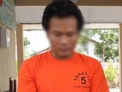PBK (37), seorang residivis warga jalan Dewi Sartika, Sindurjan,  Purworejo, kembali berurusan dengan polisi, setelah menyikat tiga hp milik karyawan Hotel Ganesha, Purworejo - foto: Sujono/Koranjuri.com
