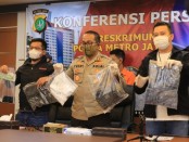 Subdit 3 Resmob Dit Reskrimum Polda Metro Jaya menangkap pelaku pembunuhan berencana pengemudi taksi online di Pulogadung, Jakarta Timur - foto: Istimewa