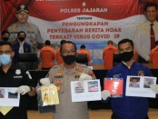 Direktorat Reserse Kriminal Khusus Polda Metro Jaya, dan Polres jajaran berhasil mengungkap 443 kasus hoaks dan hate speech terkait isu virus corona - foto: Istimewa