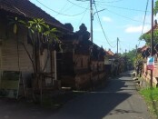 Suasana Banjar Tebongkang Ubud pasca puluhan warganya terkonfirmasi Covid-19, Kamis (12/11/2020) - foto: Catur/Koranjuri.com