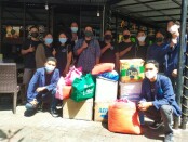 Keluarga Mahasiswa Katolik (KMK) Akademi Pariwisata (Akpar) Denpasar bekerja sama Badan Eksekutif Mahasiswa (BEM) Akpar Denpasar menggalang dan menghimpun bantuan bagi para korban bencana alam yang melanda Provinsi NTT - foto: Istimewa