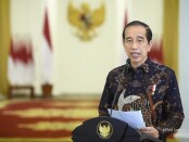 Presiden Joko Widodo mengumumkan perpanjangan PPKM Level 4 melalui kanal youtube Sekretariat Presiden, Senin, 2 Agustus 2021 - foto: Koranjuri.com