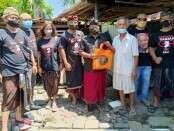 Sahabat Ganjar Provinsi Bali dan Kabupaten Badung menggelar aksi sosial - foto: Istimewa