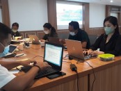 Uji kompetensi wartawan (UKW) yang diselenggarakan PWI Bali-PLN UID Bali selama dua hari, 6-7 November 2021 - foto: Istimewa
