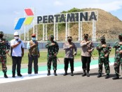Panglima TNI Marsekal Hadi Tjahjanto dan Kapolri Jenderal Listyo Sigit Prabowo meninjau langsung Sirkuit Mandalika, Lombok, Nusa Tenggara Barat (NTB) - foto: Istimewa