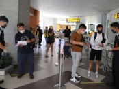 Kedatangan penumpang di Bandara I Gusti Ngurah Rai Bali didominasi wisatawan domestik pasca pelonggaran aturan perjalanan sejak dua bulan terakhir - foto: Istimewa