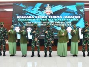 Keterangan gambar : Acara sertijab Danrem 074/Warastratama di pimpin oleh Pangdam IV Diponegoro/ Foto: Istimewa / pendim