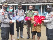 Kegiatan sambang warga oleh TNI-POLRI dengan bersilaturahmi kepada sejumlah tokoh agama di Desa Wadas, Bener, Purworejo,  Minggu (12/02/2022) pagi - foto: Sujono/Koranjuri.com