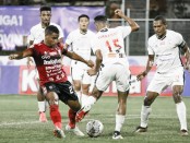 Bali United sementara ketinggalan 1-0 dari Istimewa
