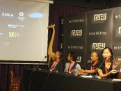 Konferensi pers Minikino Film Week Bali International Short Film Festival 2022, Senin, 29 Agustus 2022 - foto: Koranjuri.com