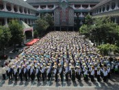 1.100 mahasiswa baru UMPurworejo mengikuti kegiatan PKKMB, 13 diantaranya mahasiswa Difabel - foto: Sujono/Koranjuri.com