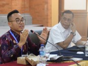 Kanwilkumham Bali melaksanakan pelatihan jurnalistik dengan menghadirkan narasumber Ketua SMSI Bali Emanuel Dewata Oja - foto: Istimewa