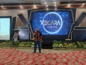 Keterangan gambar : Agung Purnomo selaku  Strategic Development Officer Xegara saat memberikan paparan di hadapan para peserta seminar. / Foto: Koranjuri