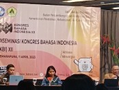 Desiminasi Kongres Bahasa Indonesia (KBI) XII yang dilaksanakan oleh Balai Bahasa Provinsi Bali di Klungkung, Selasa, 11 April 2023 - foto: Koranjuri.com
