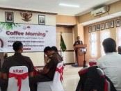 Suasana Coffee Morning jajaran Kejaksaan Negeri Purworejo dengan Insan Pers Purworejo, Kamis (20/07/2023) - foto: Koranjuri.com