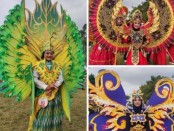 Penampilan beberapa peserta dalam Fashion Show Batik Carnival #5 yang digelar SMK Batik Purworejo, Sabtu (26/08/2023) - foto: Koranjuri.com